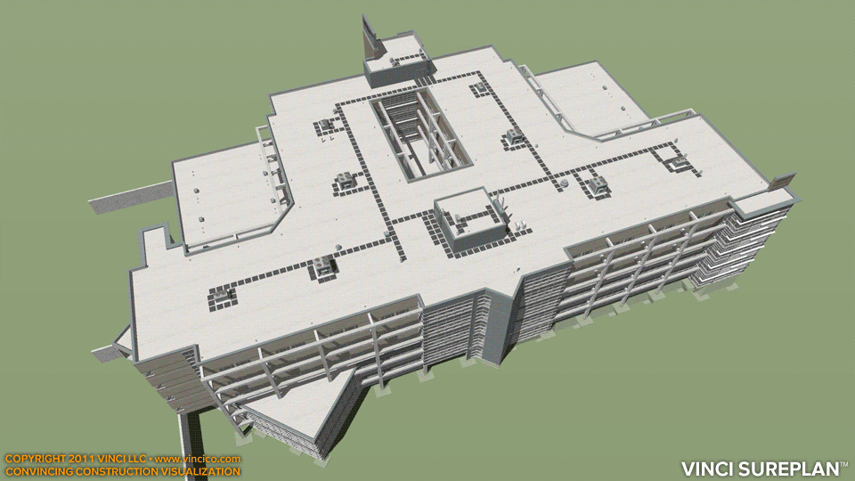 virtual construction from schematic design documents