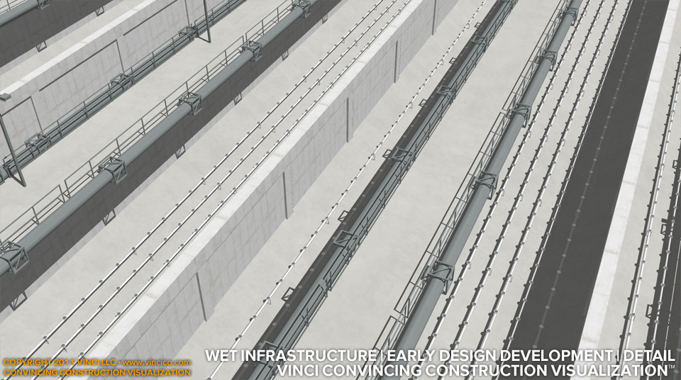 4d Worksite Visualization for Wet Infrastructure