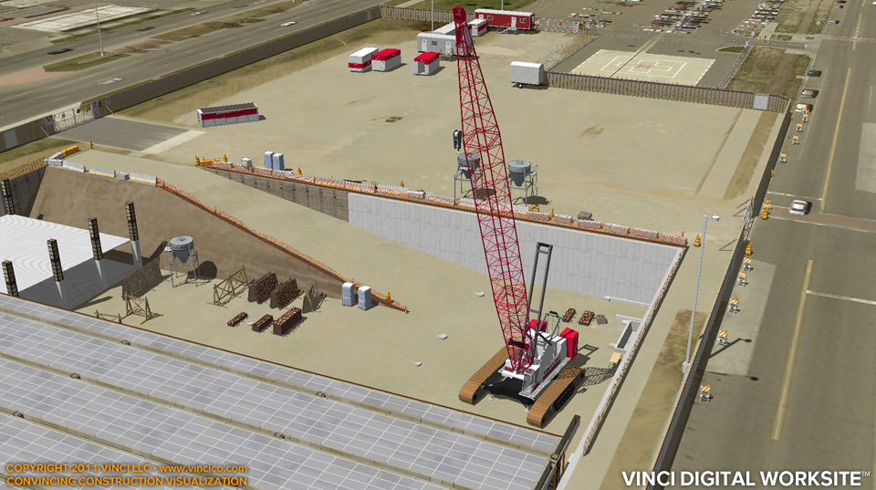 Construction Vignette: Excavation Pit Access Ramp