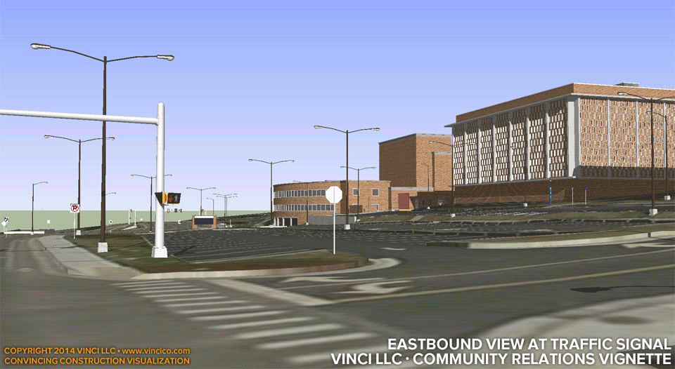 4d virtual construction visualization vignette traffic community relations