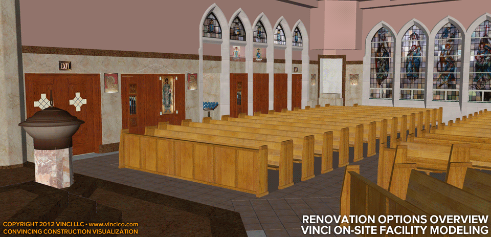baptistery renovation overview