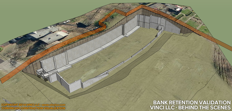 virtual construction visualization bank retention validation.