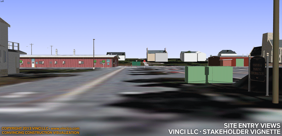 3d virtual construction view entry drive stakeholder community relations vignette