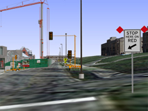 4d virtual construction traffic channelization