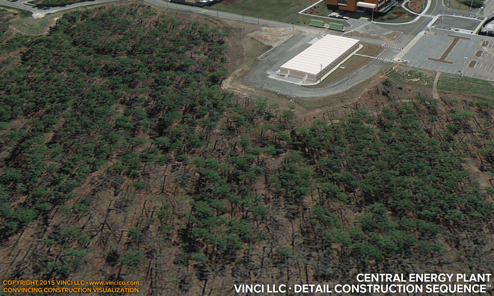4d virtual construction visualization central energy plant