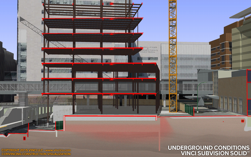 4d virtual construction visualization worksite section