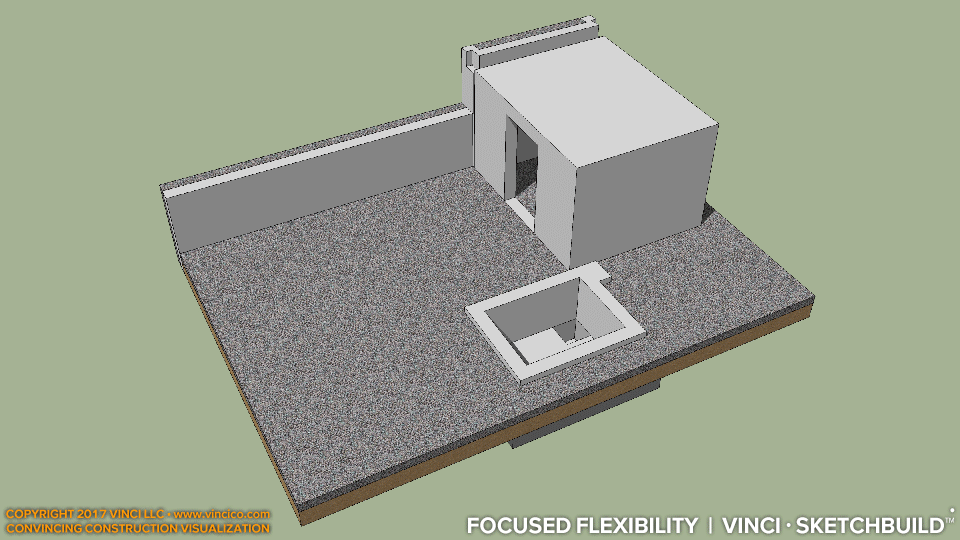 Interior Specialty Room Construction Model