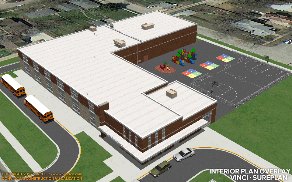 New Elementary School Interior Block Diagram Overlay