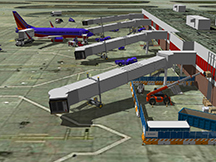 Airport Gate Logistics Plan