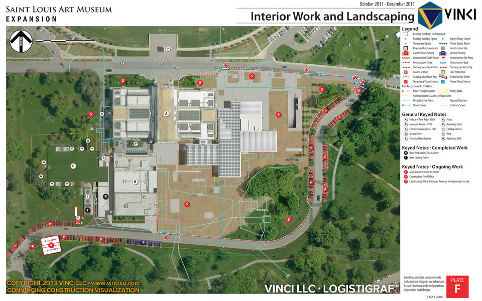 Construction Graphics Printed Logistics Interior Work Landscaping